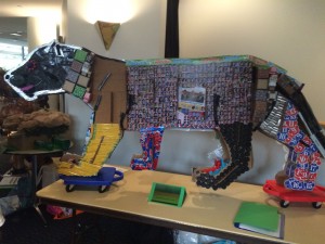 Providence Elementary School's Panthers win the Recycled Mascot Challenge! Part of #NOVASEAS15 April 9.
