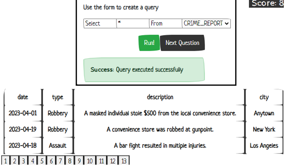 Course Redesign Using Game Playing Promotes Understanding of Data Base ...
